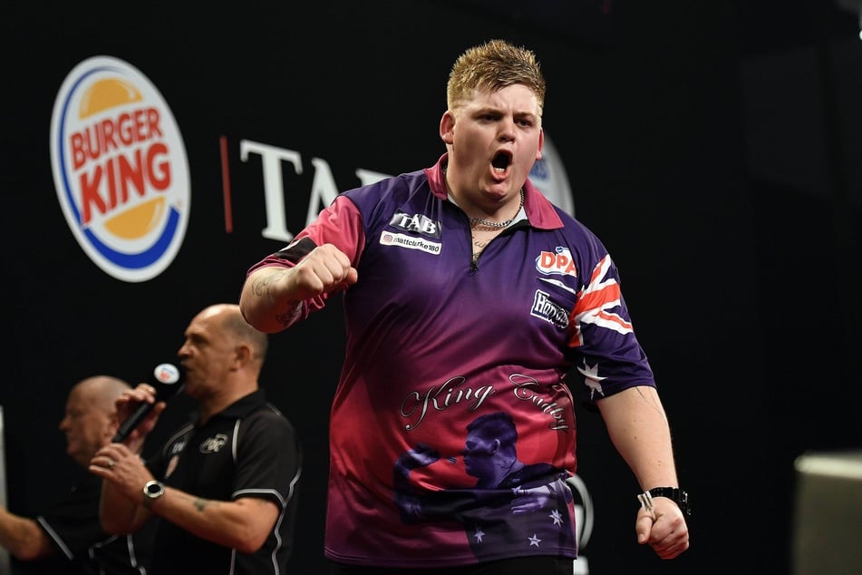 Vor rund zehn Jahren zählte Corey Cadby (31) zu den größten Darts-Talenten der Welt. (Archivfoto)