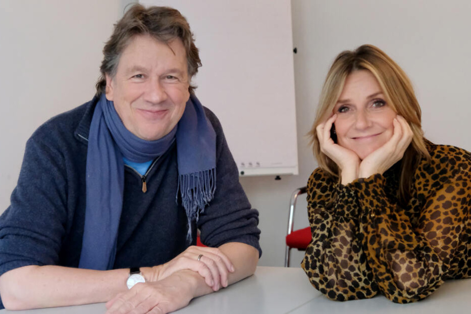 Jörg Kachelmann (60) und Kim Fisher (49) moderieren gemeinsam die MDR-Show "Riverboat".