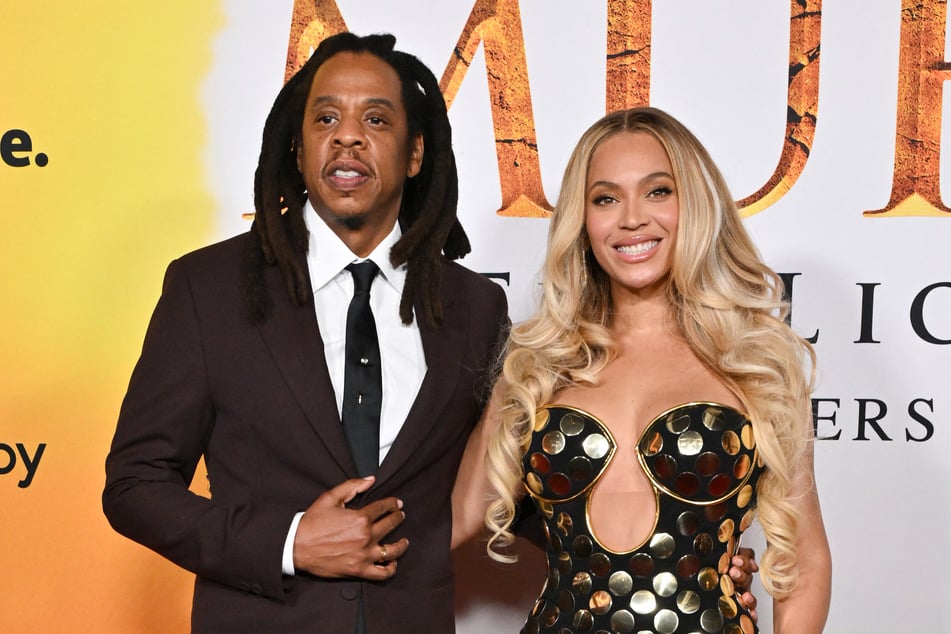 Jay-Z and his wife, Beyoncé, appeared together at the premiere of Mufasa: The Lion King, in which their daughter Blue Ivy made her big screen debut.