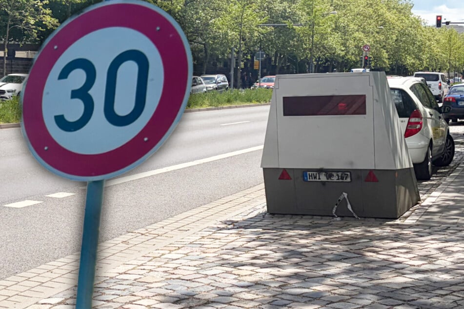 Vom Gebüsch zum Krankenhaus: Superblitzer hat neuen Standort