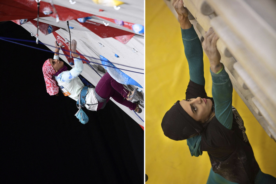 Iranian climber Elnaz Rekabi returns home to a hero's welcome after hijab controversy