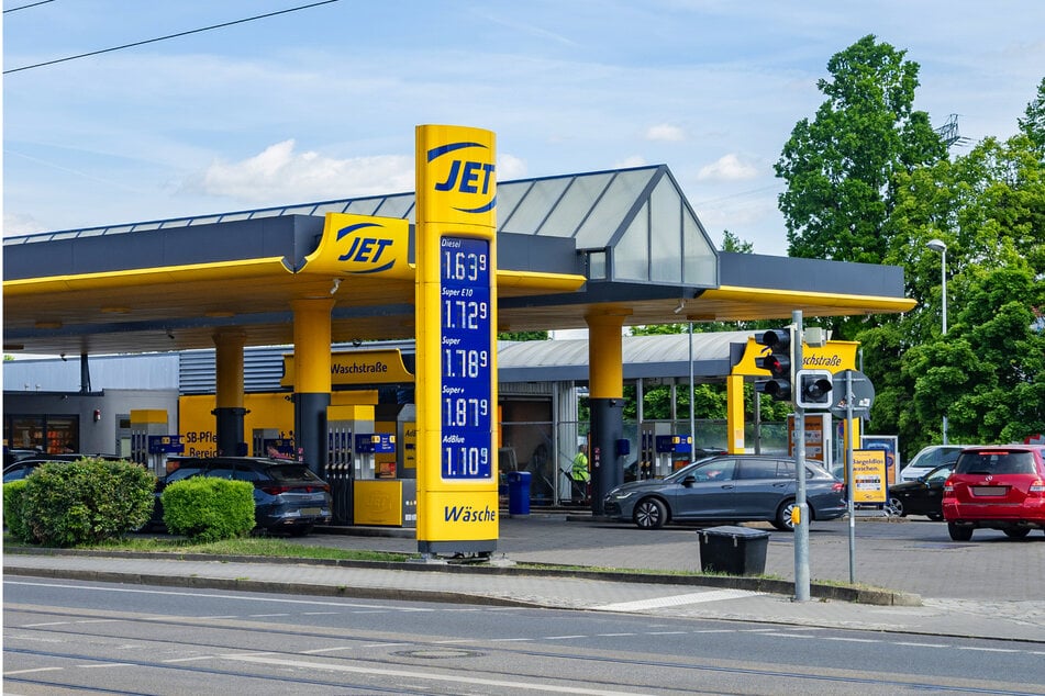 Nicht zum ersten Mal Ziel eines Raubüberfalls geworden: die Jet-Tankstelle an der Tharandter Straße.