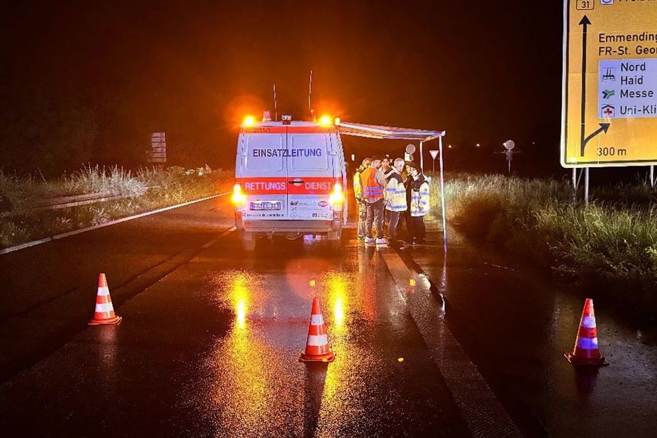 Auf der Bundesstraße bei Freiburg ereignete sich ein tragischer Unfall.
