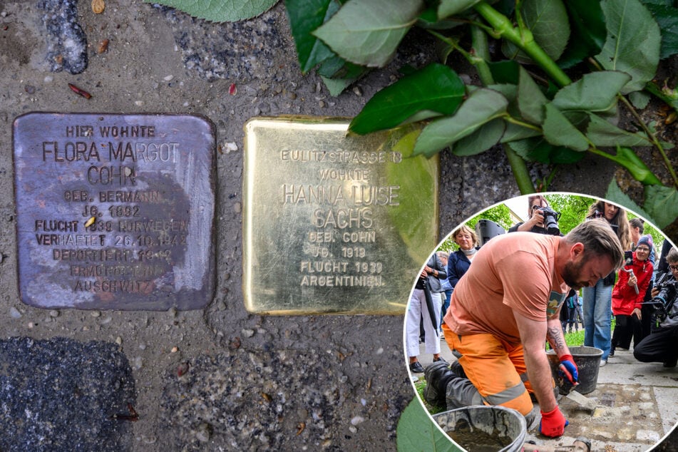 Chemnitz: So viele Stolpersteine gibt es schon in Chemnitz