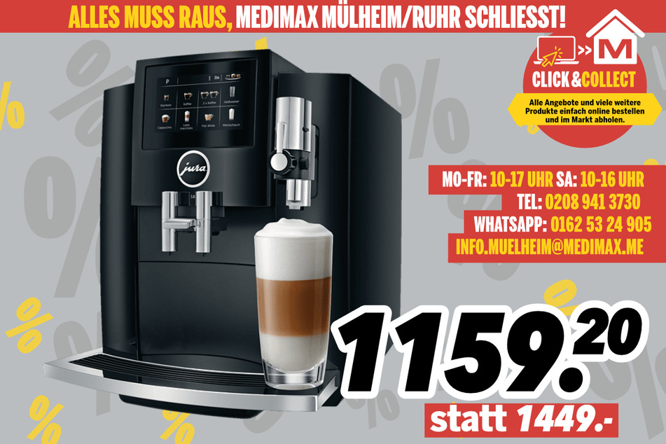 S8 (EA) von Jura für 1.159,20 Euro