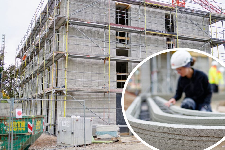 Bau in nur 33 Tagen: In Heidelberg entstehen Häuser aus dem 3D-Drucker