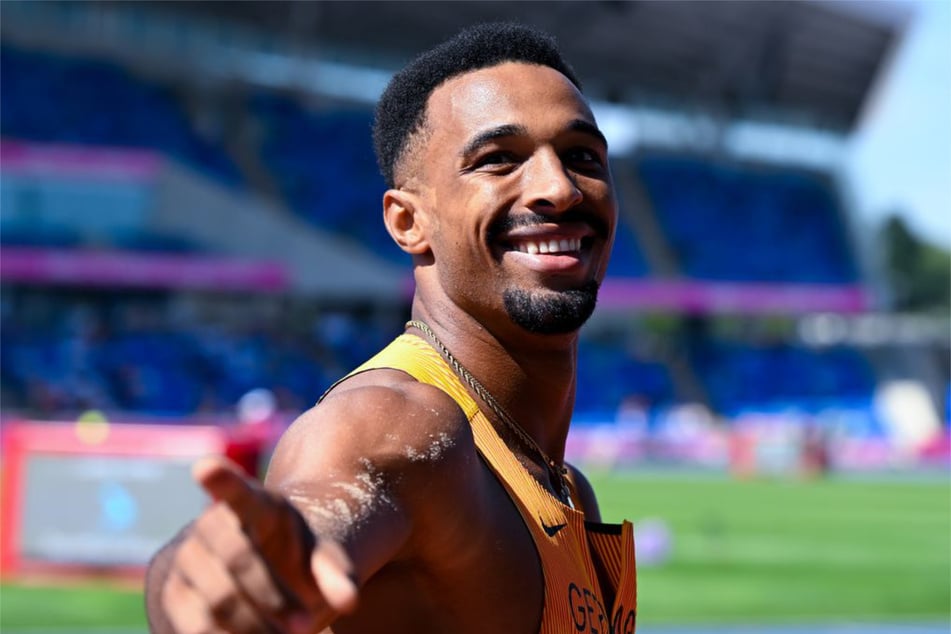Der Olympia-Zweite von 2024, Weltmeister von 2025 und nun Europameister 2026: Leo Neugebauer räumt bei den großen Leichtathletik-Events ab – vielleicht bald auch beim Internationalen Stadionfest in Berlin. (Archivfoto)