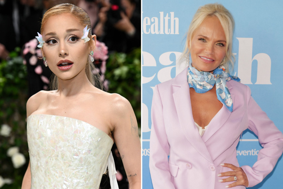 Kristin Chenoweth (r.) is over the moon about Ariana Grande (l.) playing Glinda in the new Wicked movie!