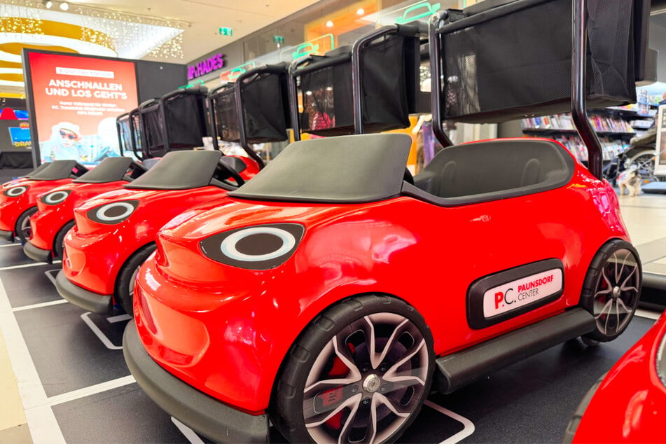Habt Ihr die Kiddy Cars schon entdeckt? In den schiebbaren Autos wird jeder Center-Besuch zum Highlight.