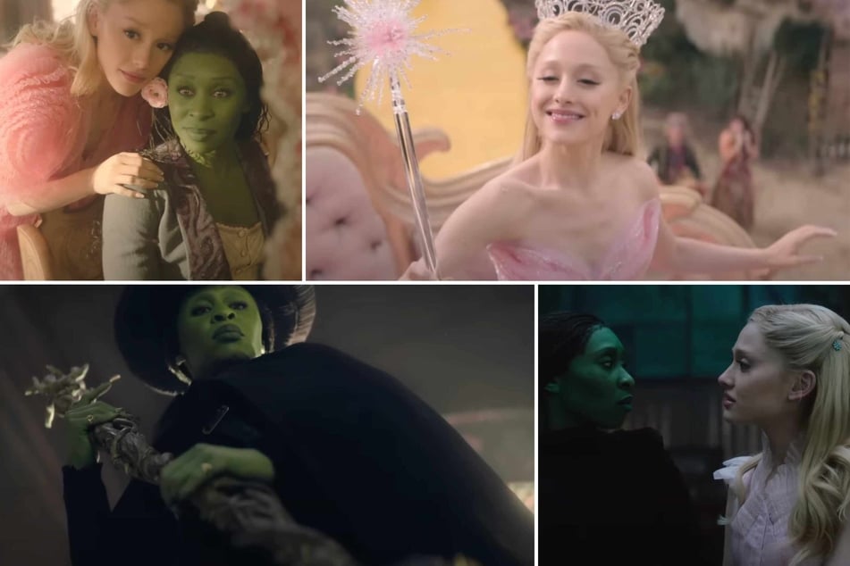 Ariana Grande and Cynthia Erivo shine in new Wicked movie trailer!