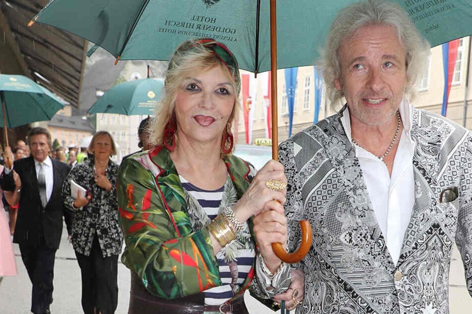 Thea und Thomas Gottschalk zusammen im Jahr 2017.