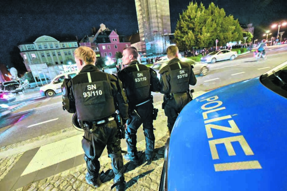 Am Kornmarkt in Bautzen gibt es immer wieder Auseinandersetzungen. Auch dies
ein Thema in dem umstrittenen Gespräch.