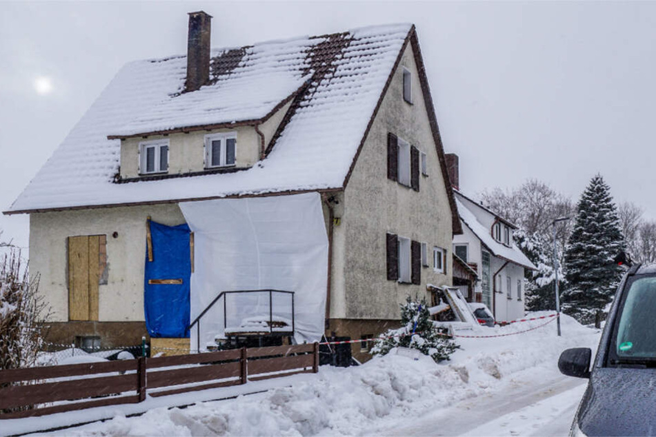 Das Haus in Hardt, in dem die Tat geschah.