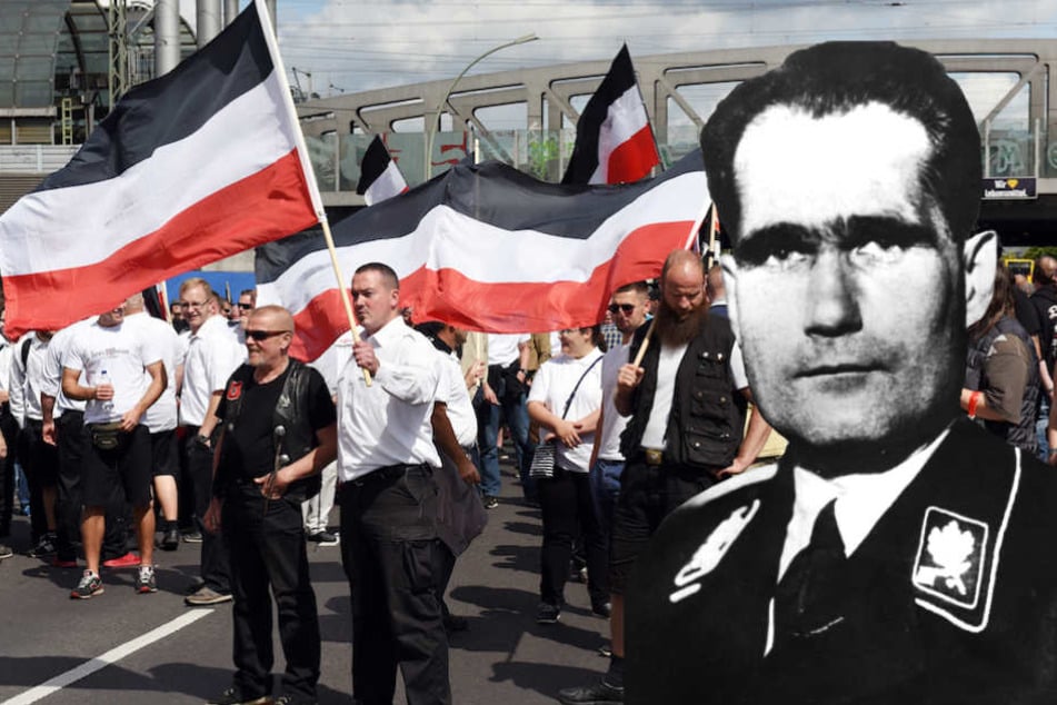 Die Neonazis wollen am 18. August in Berlin dem Todestag von Rudolf Heß (†93) tags zuvor gedenken.
