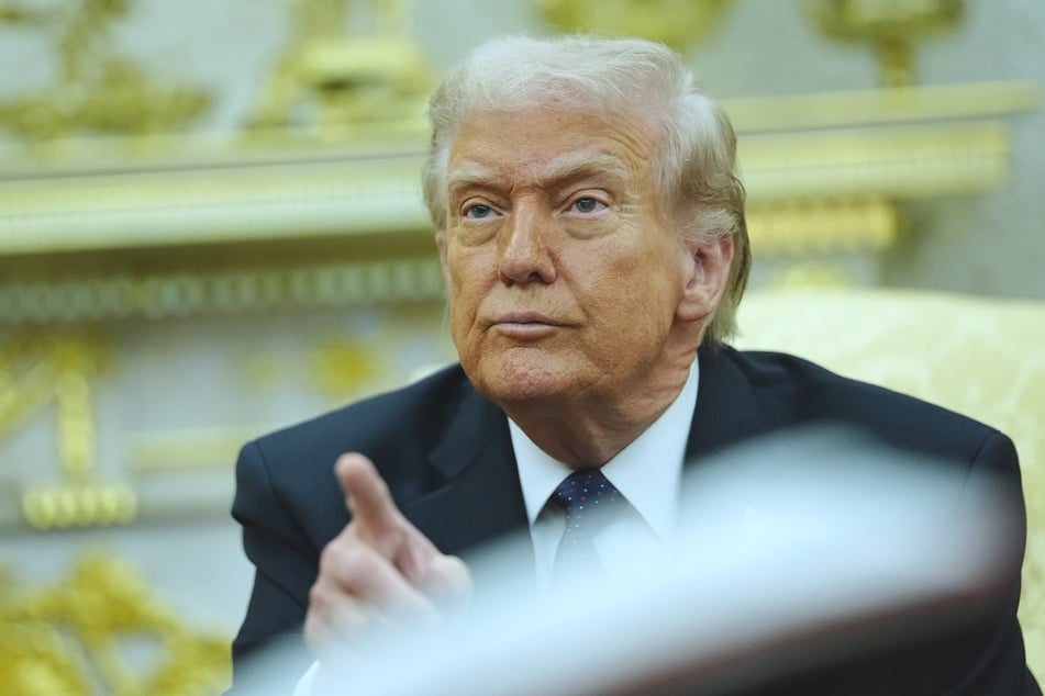 Der US-Präsident Donald Trump (79).