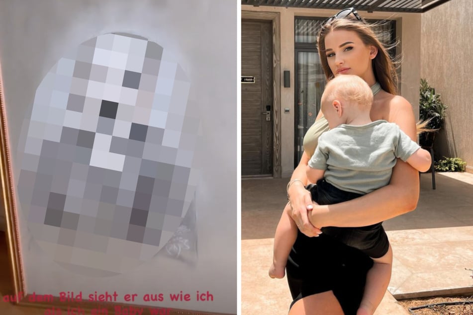 Neele Bronst (26) und ihr einjähriger Sohn auf Instagram. Zum weiteren Schutz des Kindes hat sich die Redaktion dazu entschlossen, das Kind - auch gezeichnet - nicht zu zeigen.
