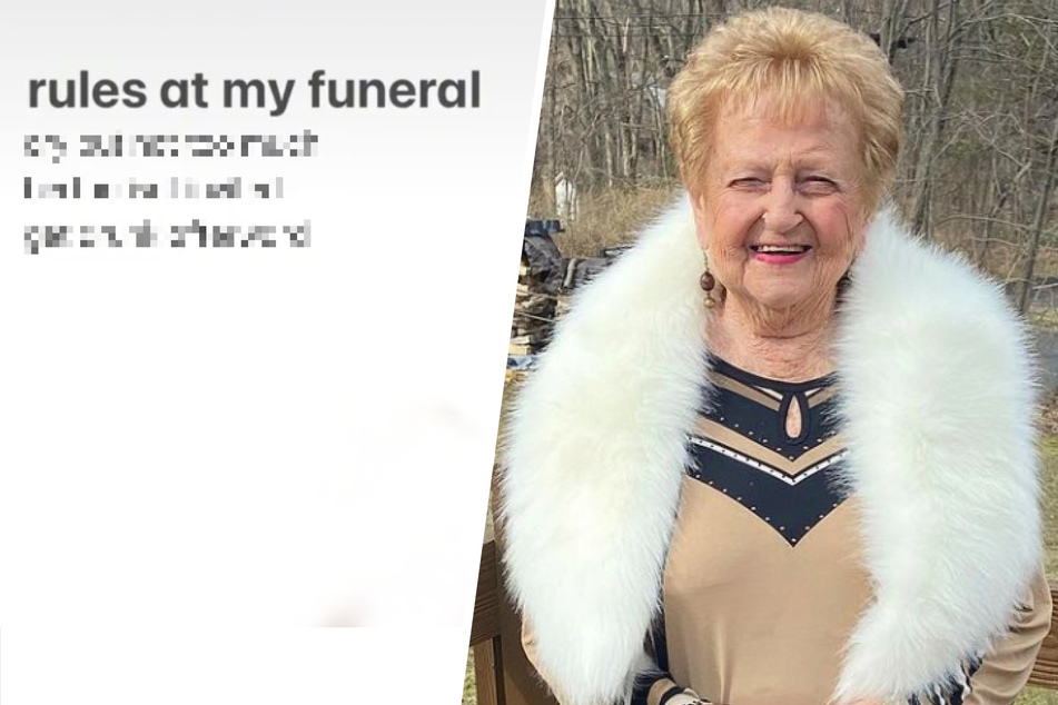 "Lasst sie nicht rein!" Oma (92) schreibt Wunschliste für ihre Beerdigung