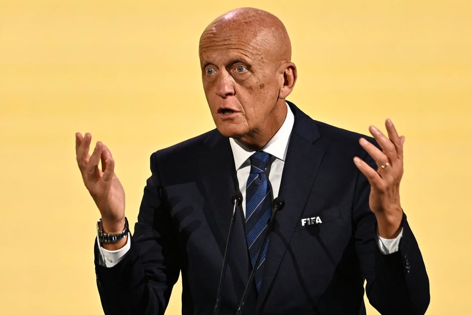 Großes Lob für Steinhaus-Webb: Pierluigi Collina (64), ehemaliger italienischer Schiedsrichter und Vorsitzender der FIFA-Schiedsrichterkommission.