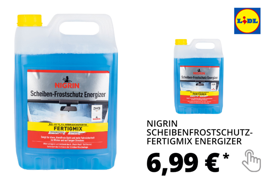 NIGRIN KFZ-Scheiben-Frostschutz ENERGIZER, Fertigmix, 5 l kaufen