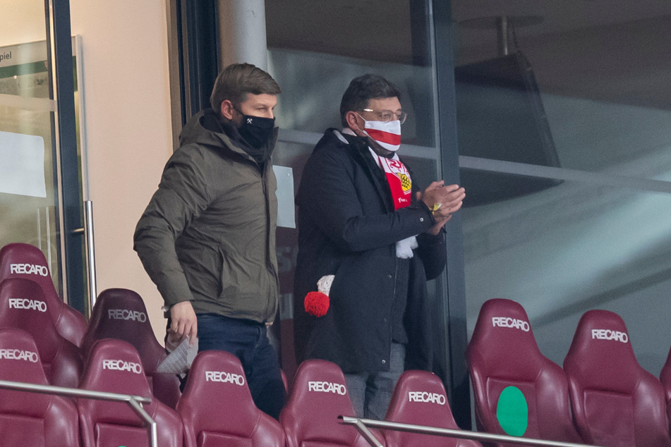 Die Schlammschlacht zwischen Thomas Hitzlsperger (l.) und Claus Vogt (r.) kostete bei den VfB-Fans Vertrauen.