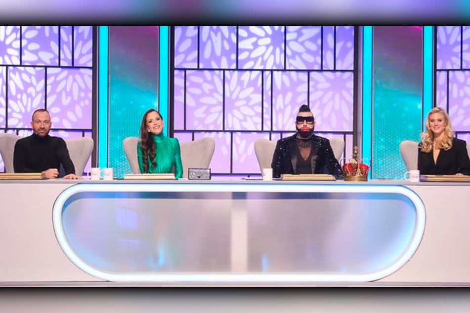 Die Jury von "My Style Rocks Germany" (v.l.n.r.): Andreas Wendt (38), Sandra Bauknecht (49), Harald Glööckler (59) und Larissa Marolt (32).