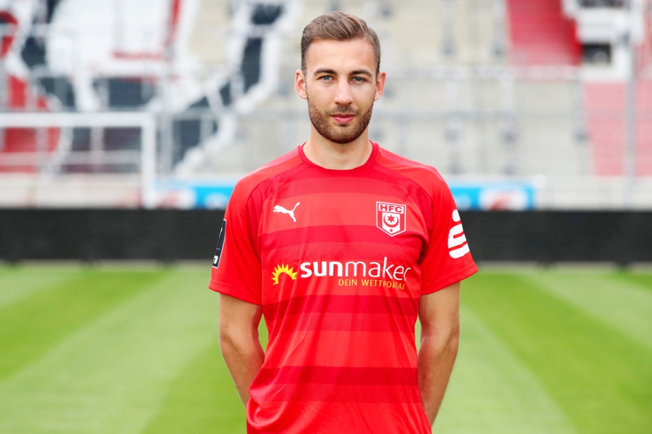 Joker Michael Eberwein (25) schnürte einen Doppelpack für den HFC.
