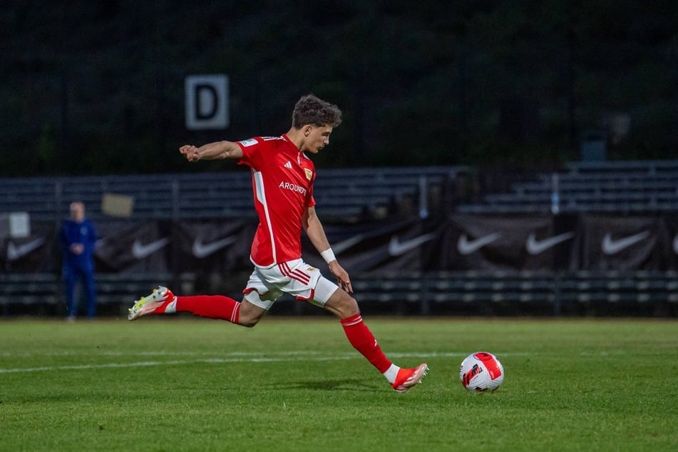 Julien Friedrich (18) tauscht ab der Rückrunde für anderthalb Jahre das Trikot von Union Berlin gegen das der VSG Altglienicke.