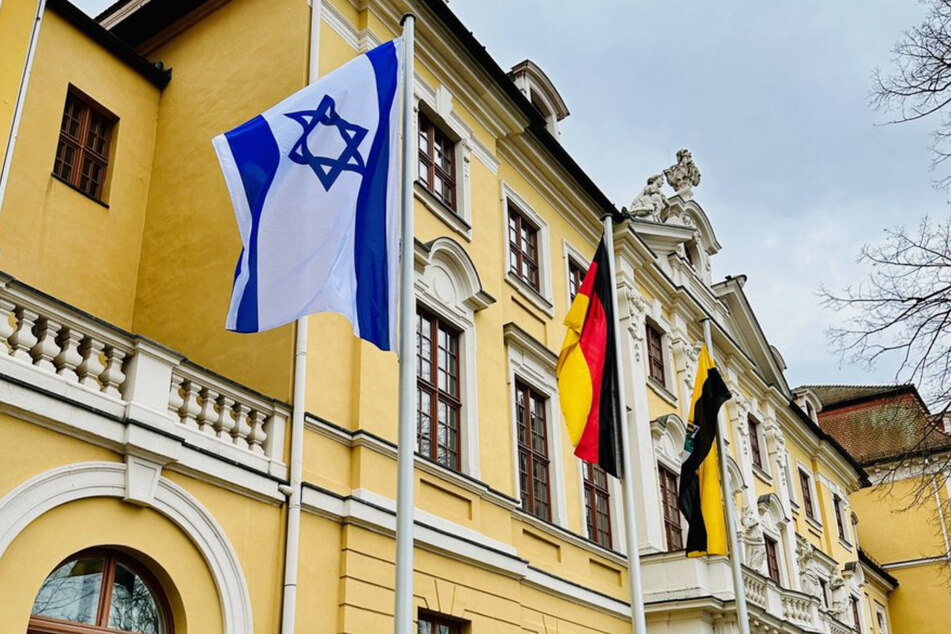 Im Justizministerium in Magdeburg wurden antisemitische Schmierereien entdeckt.