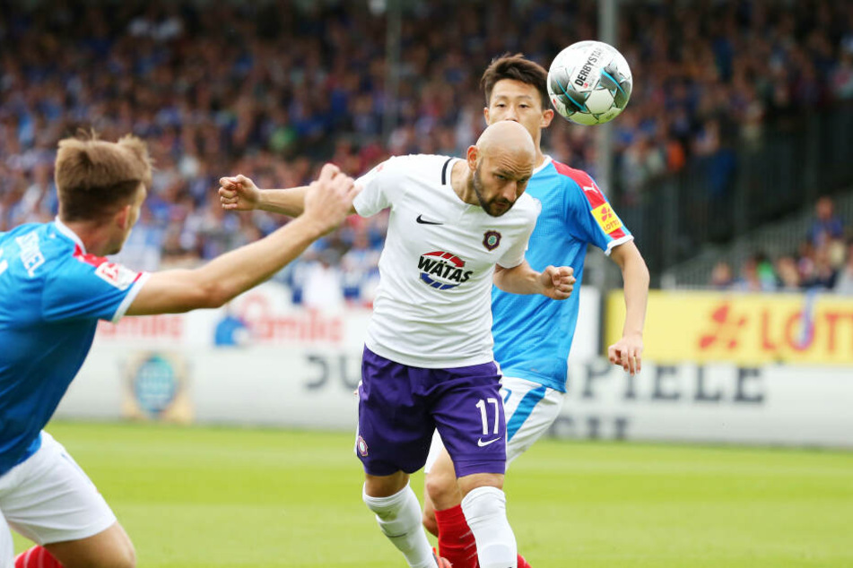 Daniel Hanslik (l.), Philipp Riese (m.) und Jae-sung Lee.