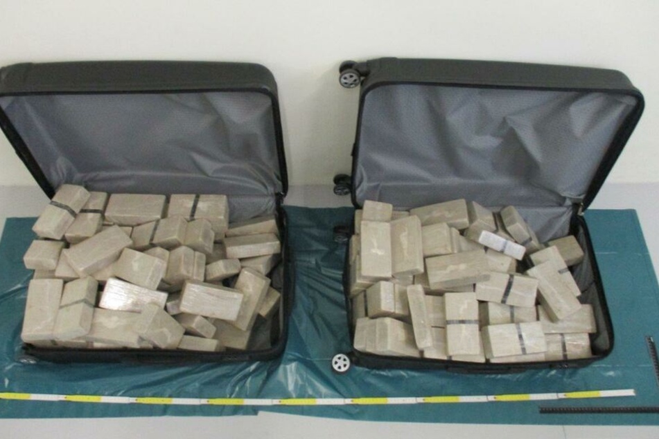 Insgesamt 70 Kilo Heroin wurde vom Zoll sichergestellt.