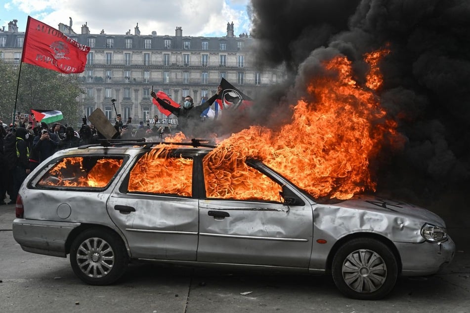 Es gibt Befürchtungen, dass die Schülerproteste am 31. Oktober in Deutschland ähnlich eskalieren könnten wie in Frankreich.