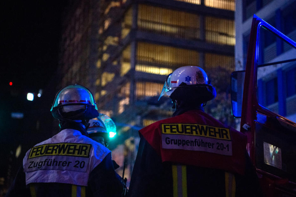 Die Feuerwehr übernahm vor Ort die Kontrolle.