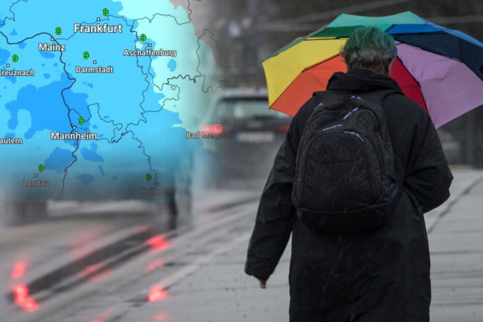 Schmuddelwetter-Alarm! In Hessen macht sich nasskaltes Wetter breit.