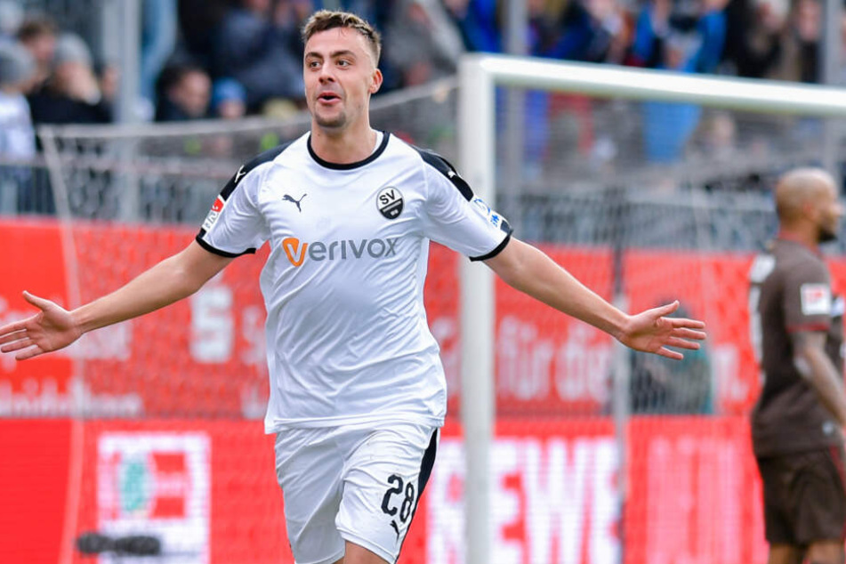 Förster im März beim Spiel gegen den FC St. Pauli.