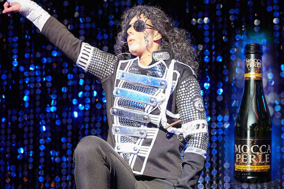 Auferstanden - auch "Michael Jackson" rockte bei der ersten "Nacht der Mocca Perle".