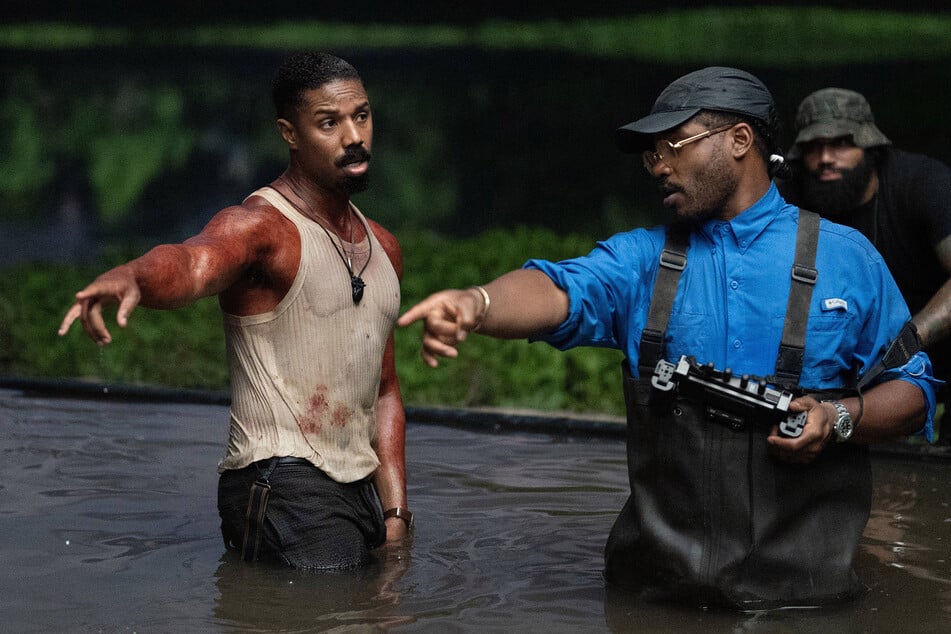 Director Ryan Coogler (r.) had a unique vision for his film's vampires.