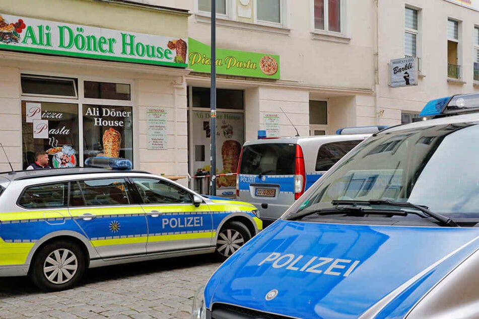 Überfall mit Messer auf DönerImbiss in LimbachOberfrohna