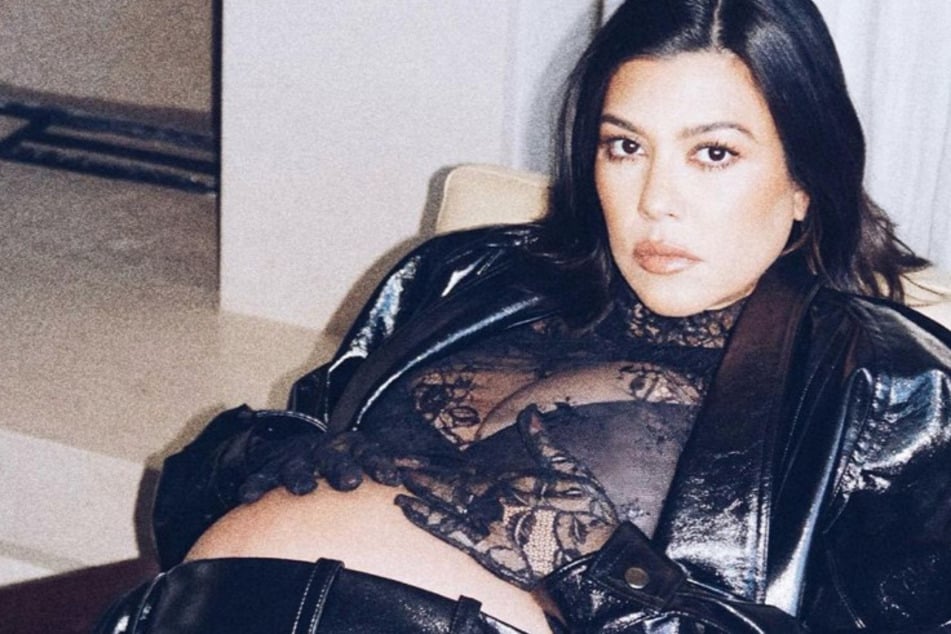 Kourtney Kardashian gave more insight into the final leg of her pregnancy with baby Rocky Thirteen Barker.