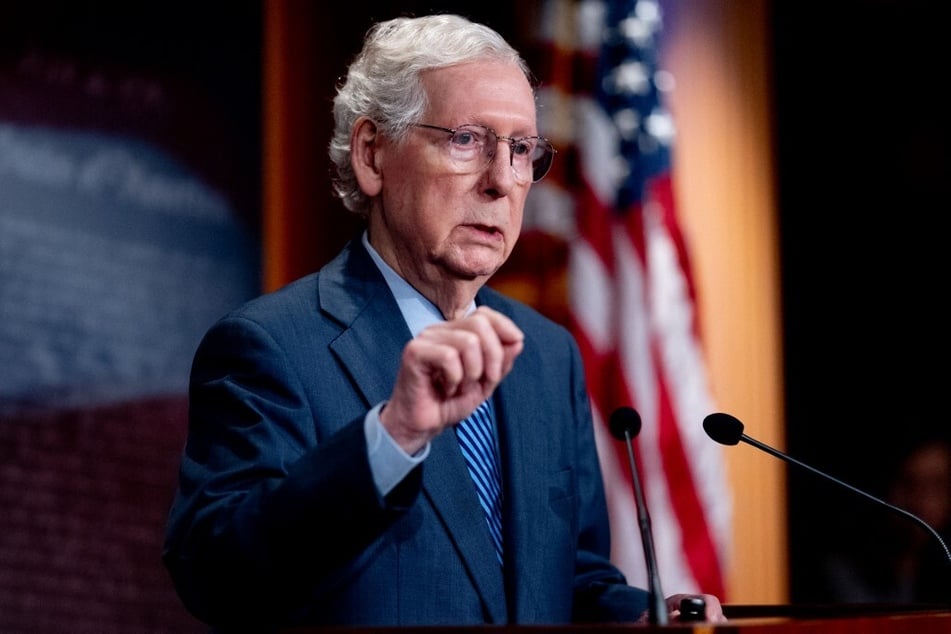 Senate Minority Leader Mitch McConnell has said he is "not advocating" for a national abortion ban – a matter he believes should be left to the states.