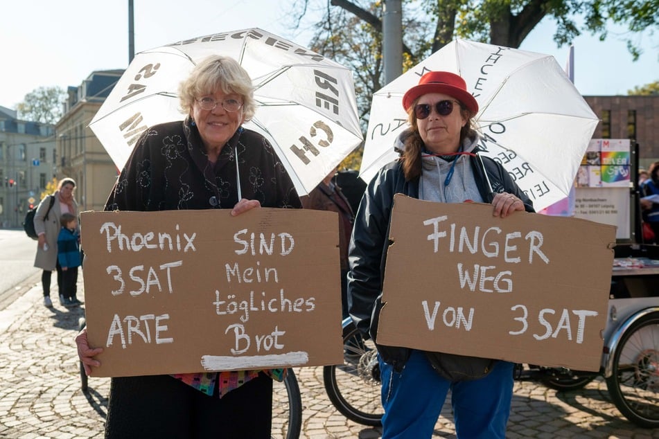 Gegen die Rundfunkreform und die damit verbundenen Kürzungen regt sich Protest.