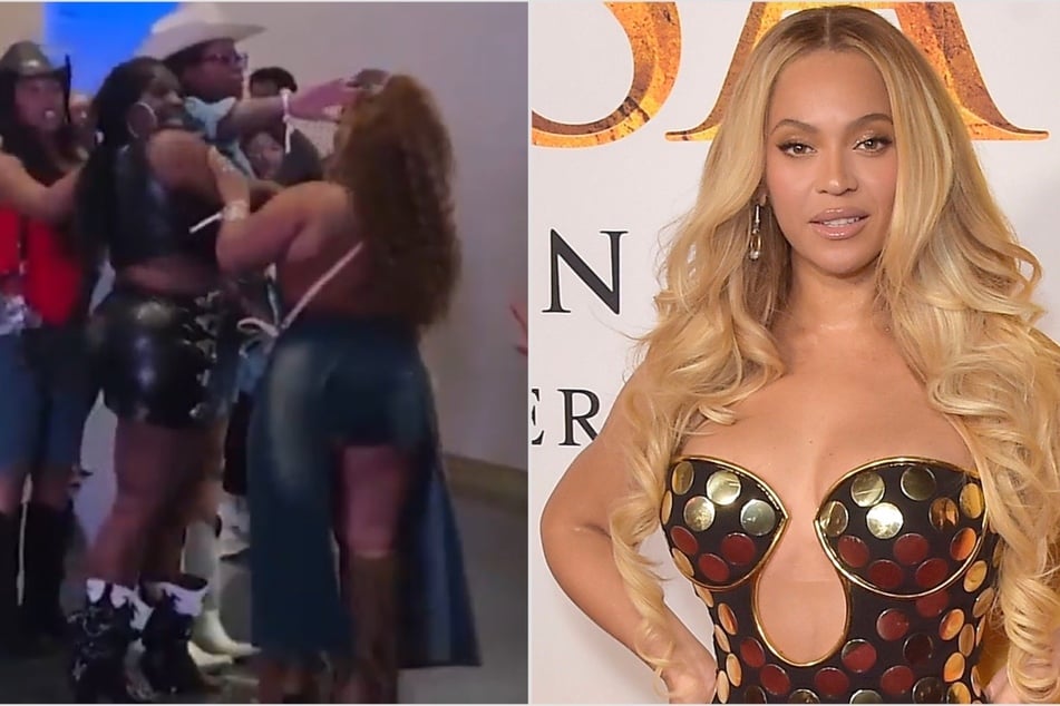 Beyoncé fans get into a nasty brawl at first Cowboy Carter concert