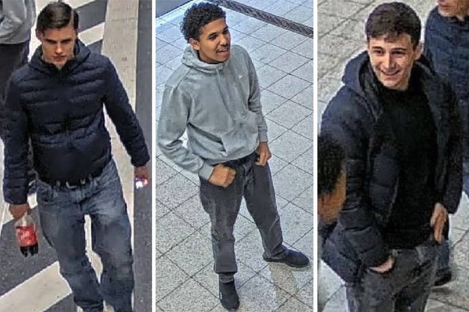 Die Bundespolizei sucht nach drei jungen Männern, die im Verdacht stehen, einen Reisenden am Bahnhof Gesundbrunnen zusammengeschlagen zu haben.