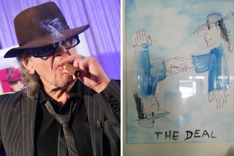 Kunstwerke von Udo Lindenberg gestohlen! Polizei sucht nach den Bildern