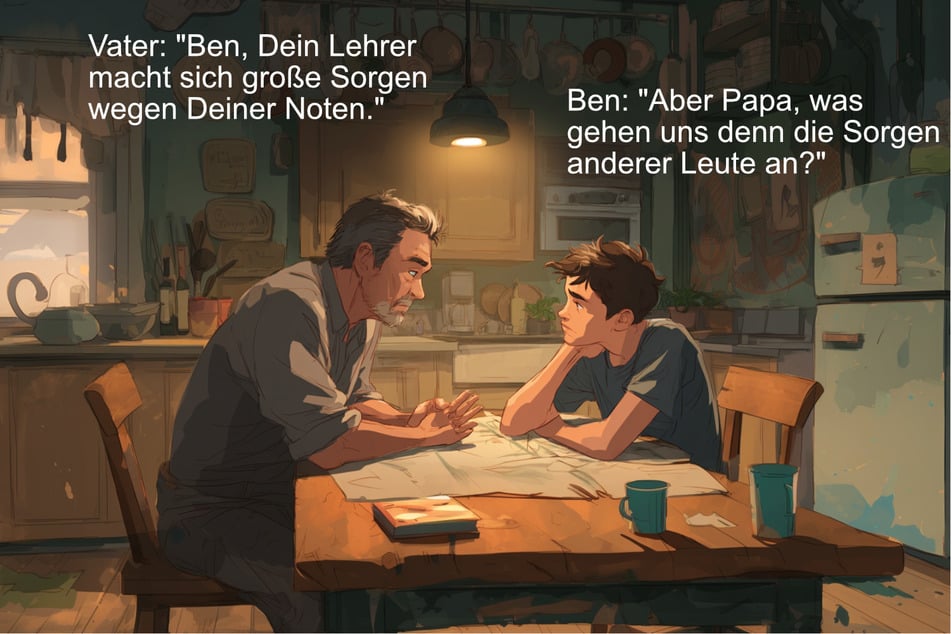 Hat sein Sohn damit nicht recht?
