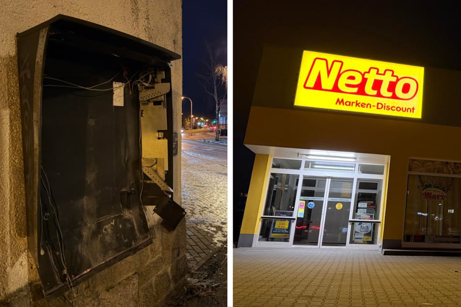 Wilde Silvesternacht in Bautzen: Netto ausgeraubt und Automat aufgesprengt