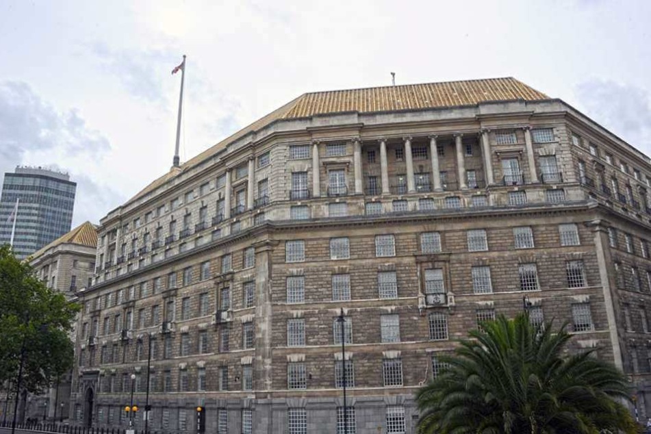 Der Sitz des britischen Geheimdienstes MI5 in London Millbank.
