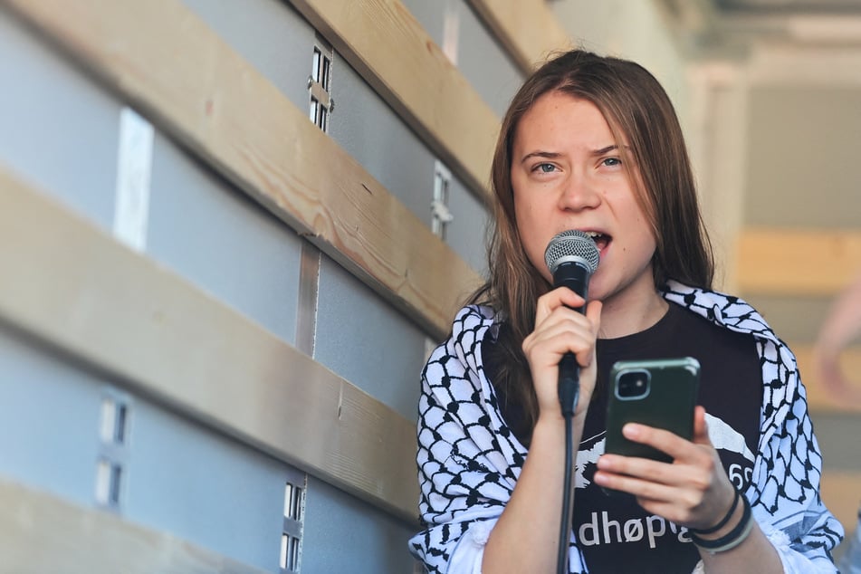 Environmental and human rights activist Greta Thunberg is on board a Freedom Flotilla vessel with aid bound for Gaza.