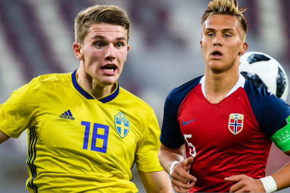 Die beiden Skandinavier im Team: Viktor Gyökeres fehlt verletzt, Leo Östigard steigt wieder ins Training ein.