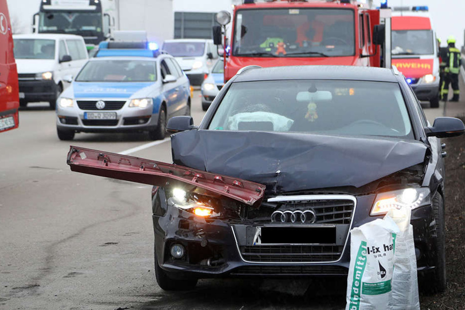 Zwei Menschen wurden verletzt.