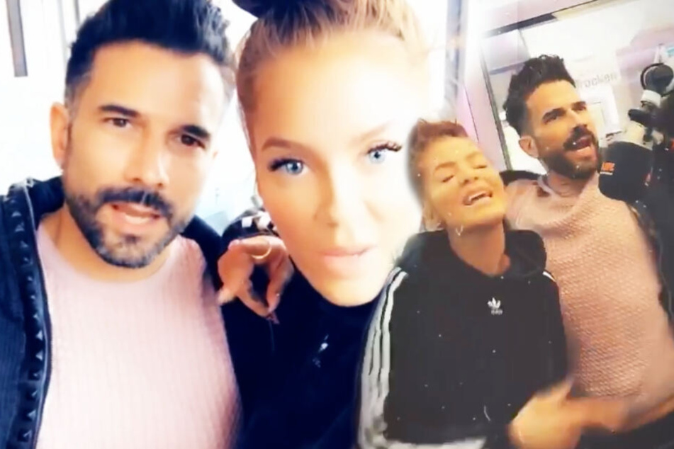 Marc Terenzi (40) und Janine Pink (31) standen zusammen bei Radio Brocken am Mikro.